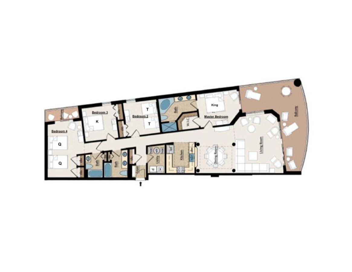 South Wind 1401 Villa Миртъл Бийч Екстериор снимка